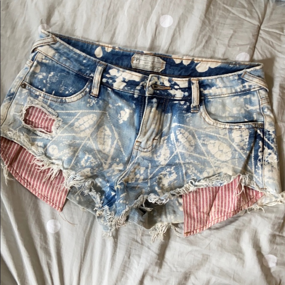 Free People Jean Shorts size 26